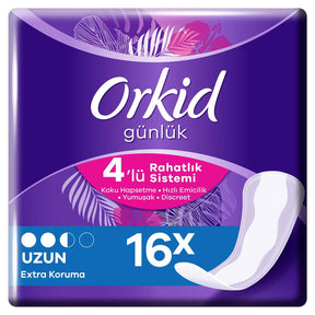 Orkid Daily Pad Long Single Pack 16 Pads