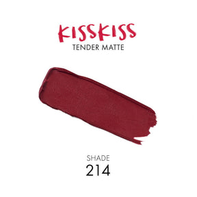 Guerlain Kisskiss Tender Matte 214 Romantic Nude