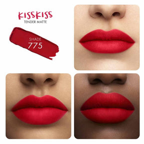 Guerlain Kisskiss Tender Matte 775 Kiss Rouge