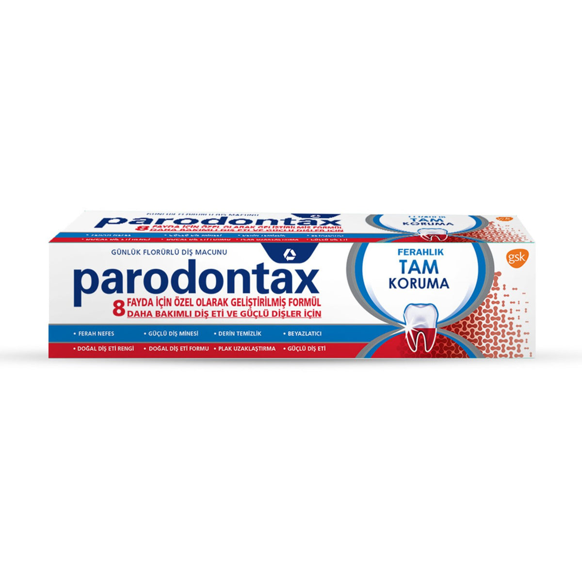 Parodontax Tam Koruma Ferahlık Diş Macunu 75 Ml