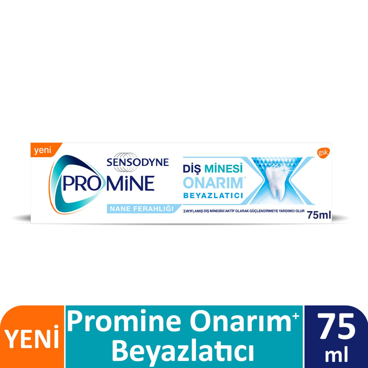 Sensodyne Promine Onarım Beyazlatıcı Diş Macunu 75 Ml