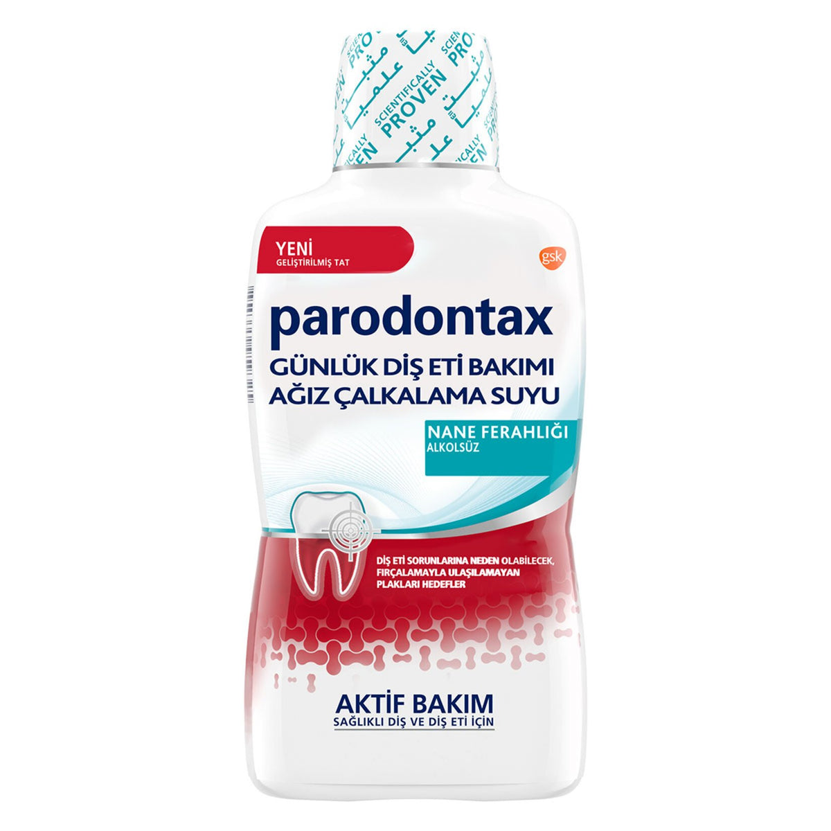 Parodontax Nane Ferahlığı Ağız Bakım Suyu 500 Ml