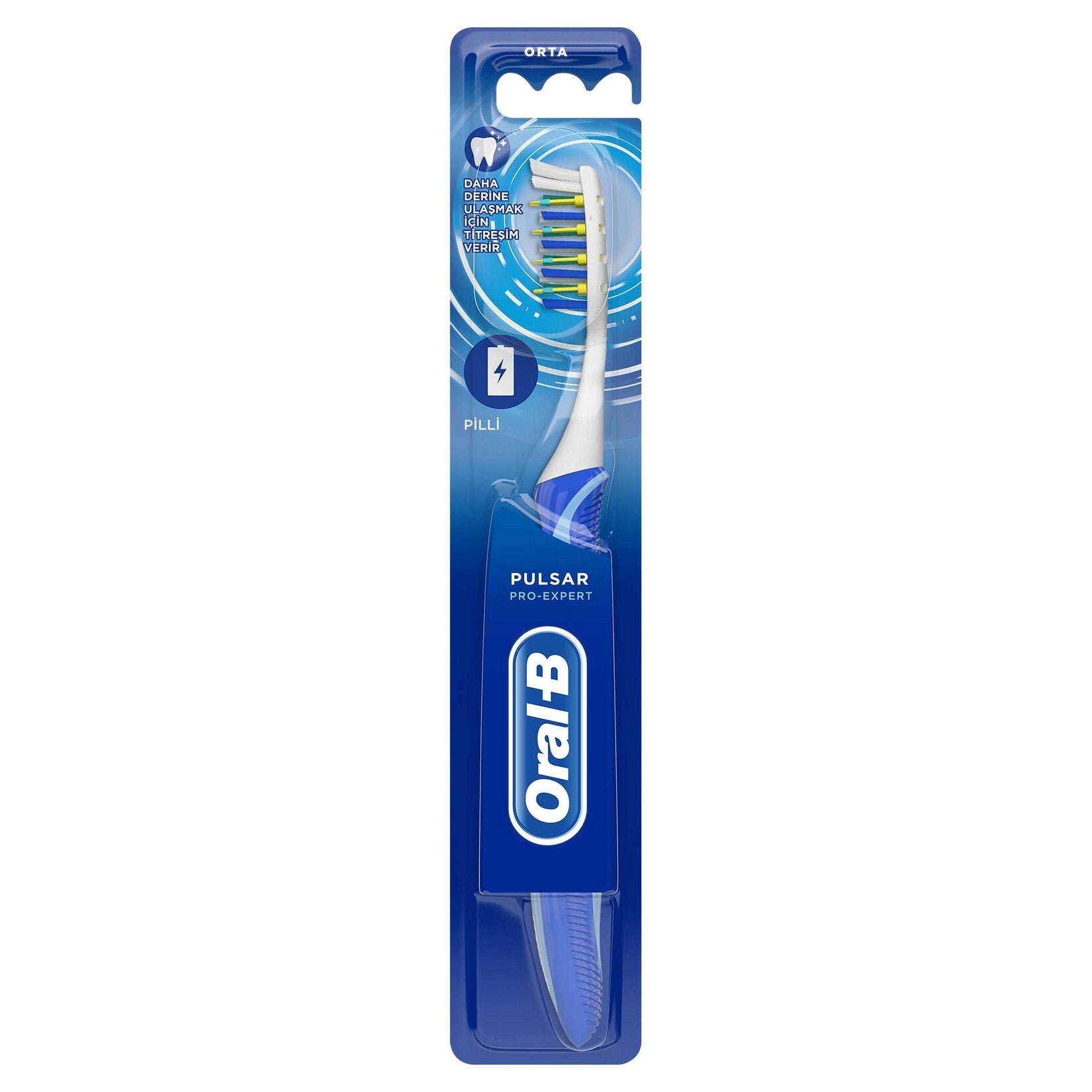 Oral-B Titreşimli Diş Fırçası Pro-Expert Pulsar 35 Orta