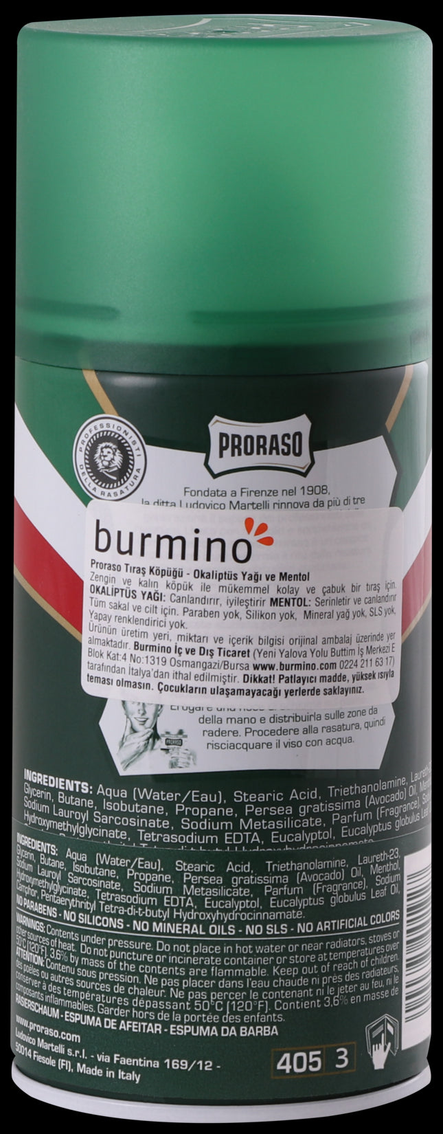 Proraso Tıraş Köpüğü Ökaliptus Özlü 300 Ml