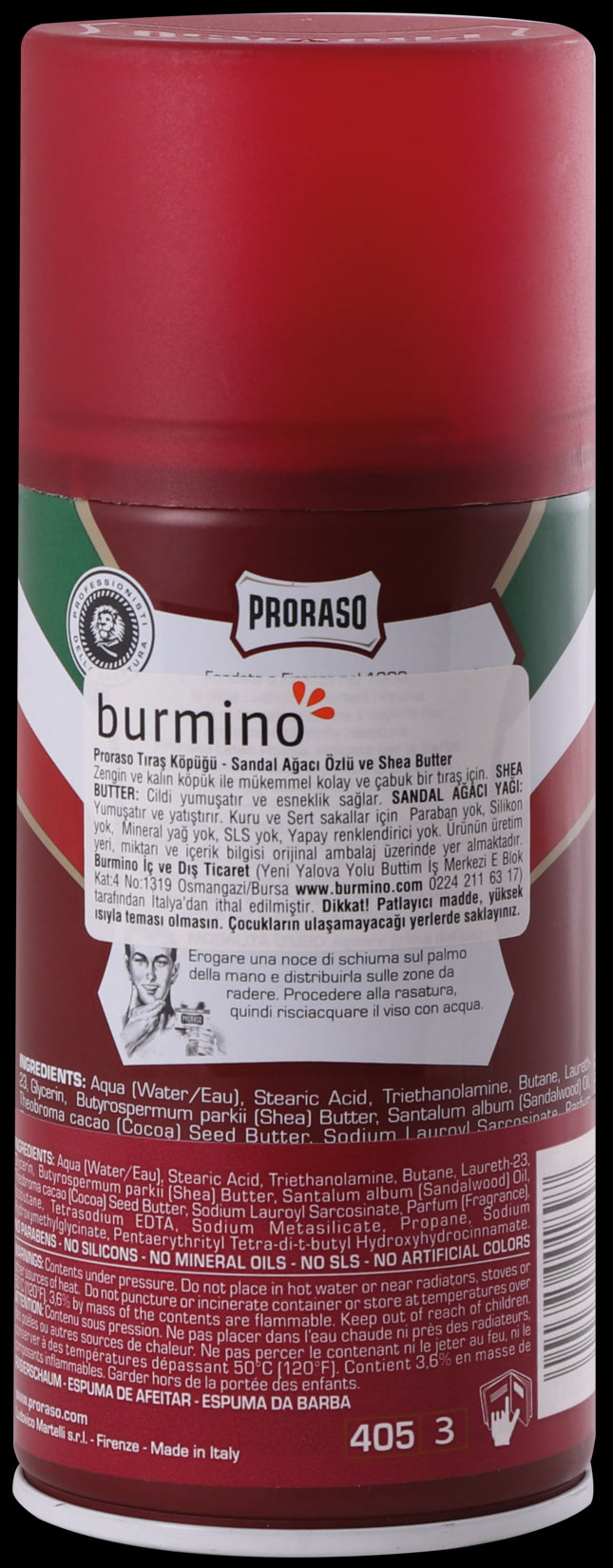 Proraso Tıraş Köpüğü Sandal Ağacı Özlü 300 Ml