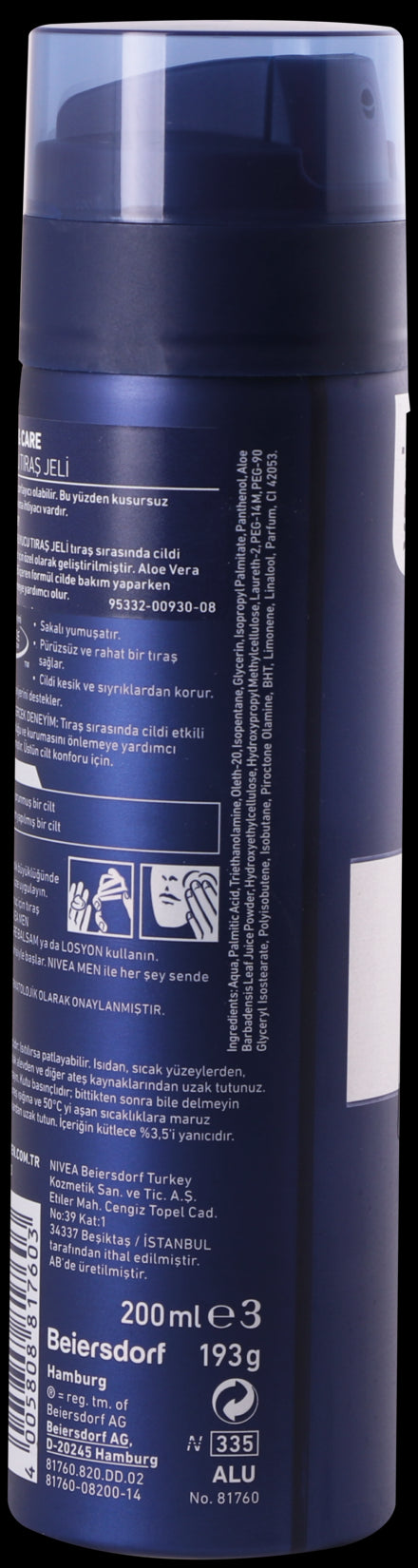 Nivea Protect & Care Tıraş Jeli 200Ml