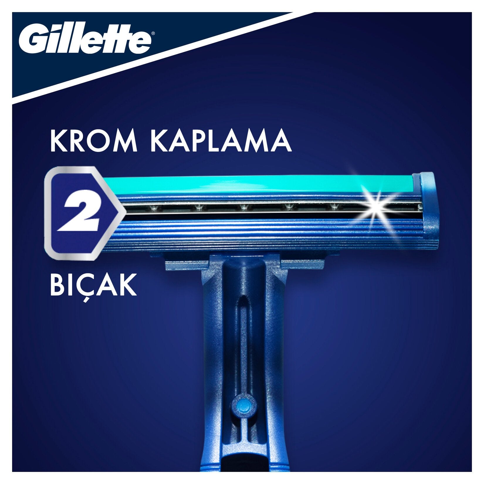 Gillette Blue2 Plus Kullan At Tıraş Bıçağı 5 Adet