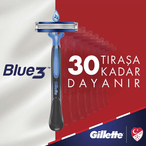 Gillette Blue3 Comfort Slalom Tıraş Bıçağı 8'li