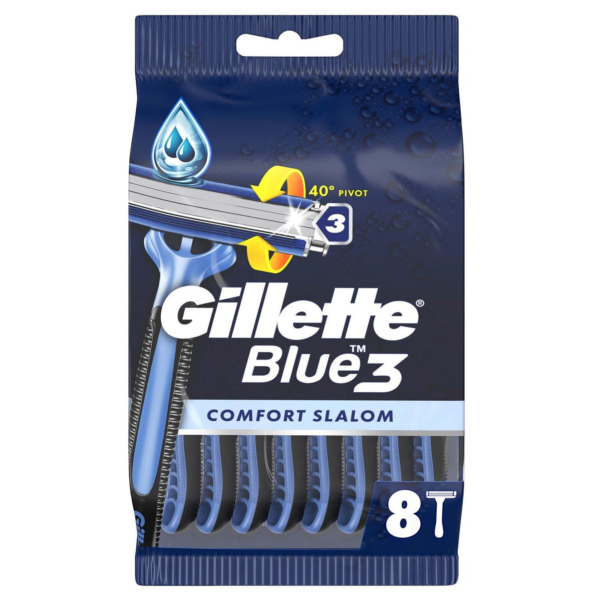 Gillette Blue3 Comfort Slalom Tıraş Bıçağı 8'li