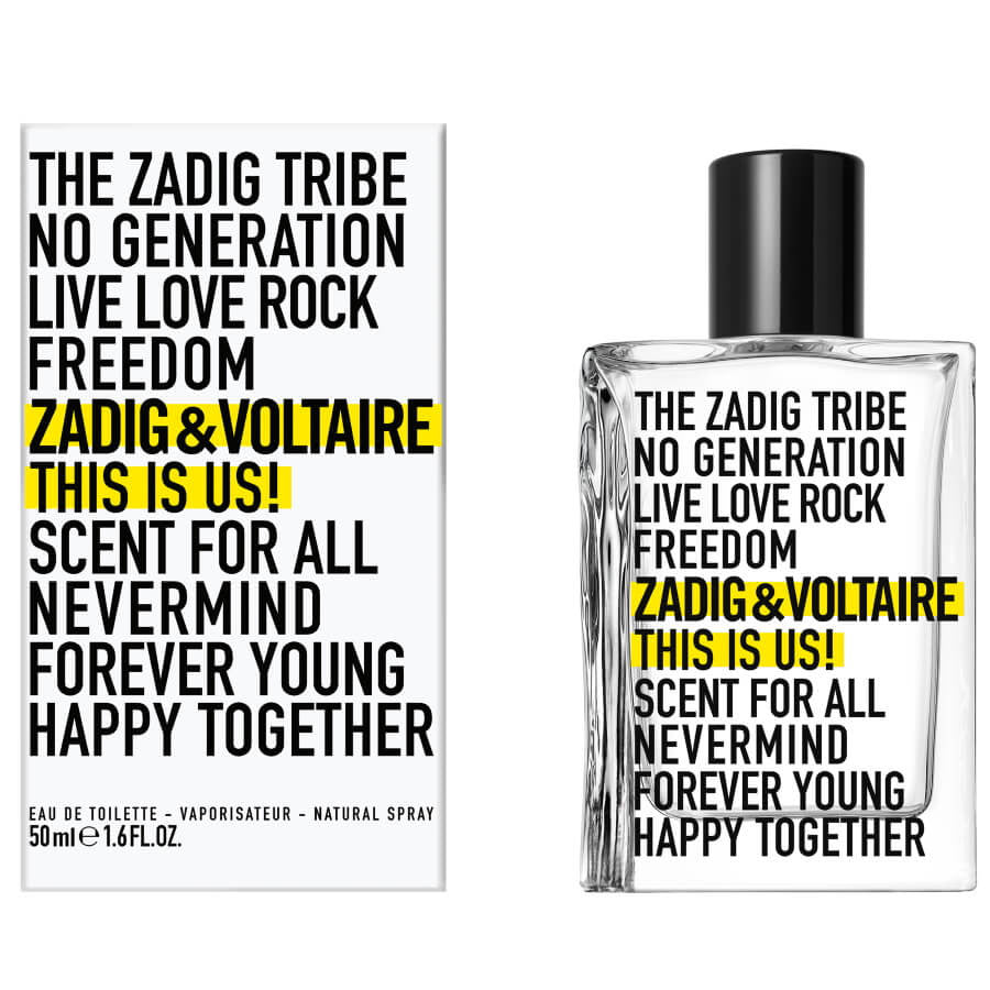 Zadig & Voltaire This Is Us EDT 50ML Unisex Parfüm