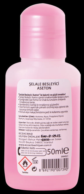 Şelale Besleyici Aseton Çilek Kokulu 50 Ml
