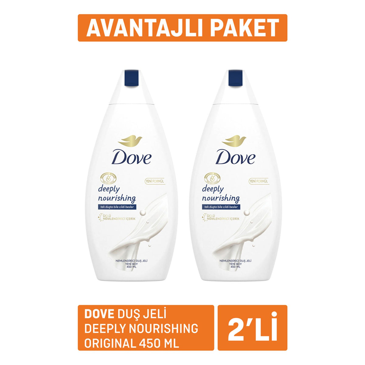 Sn Dove Duş Jeli Deeply Nourıshıng Original 450*2