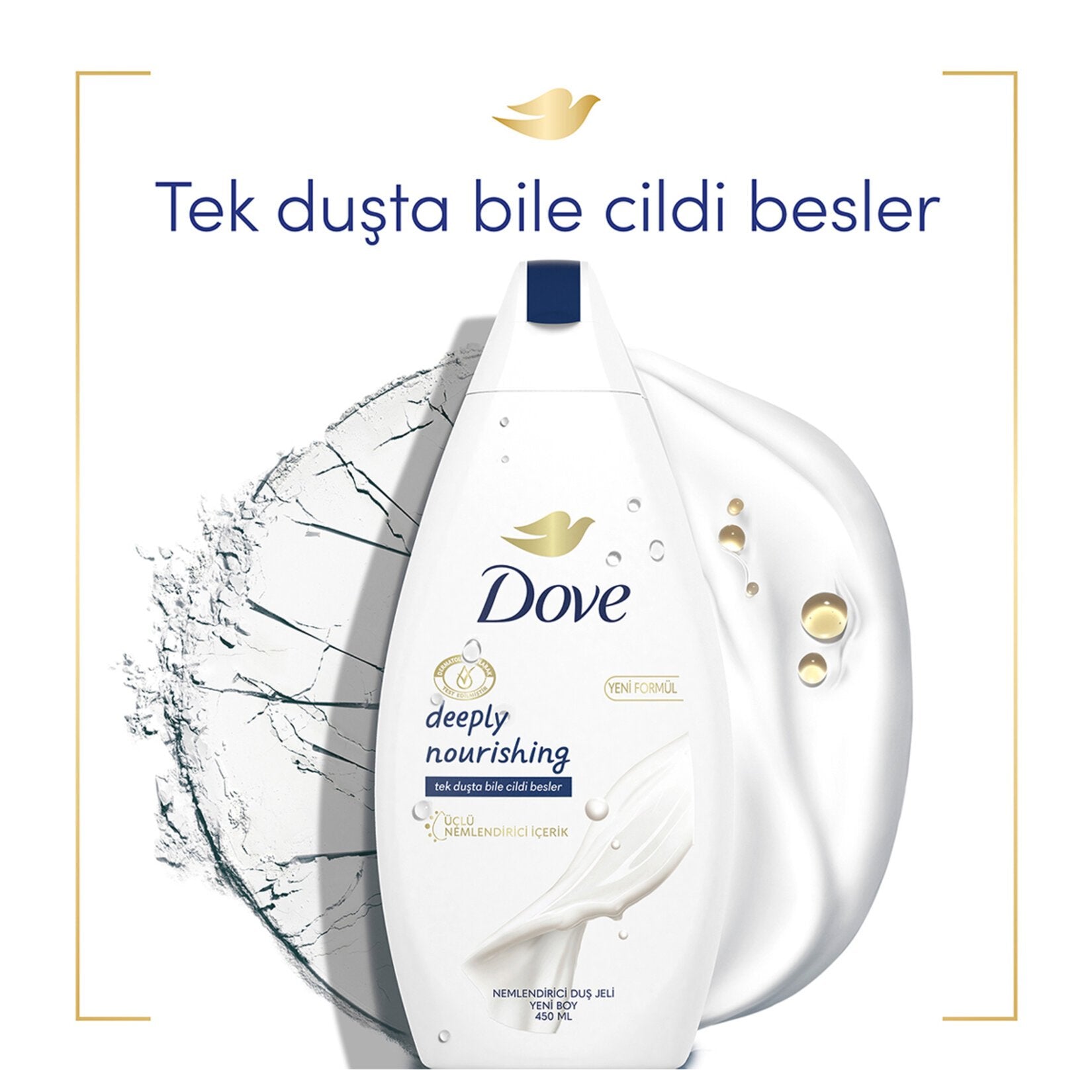 Dove Deeply Nourıshıng Duş Jeli 450Ml