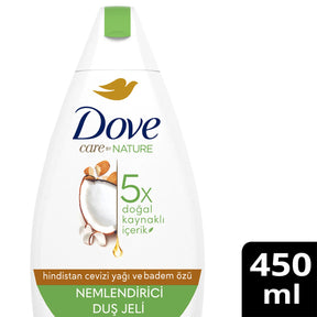 Dove Coconut Oil Shower Gel 450 Ml