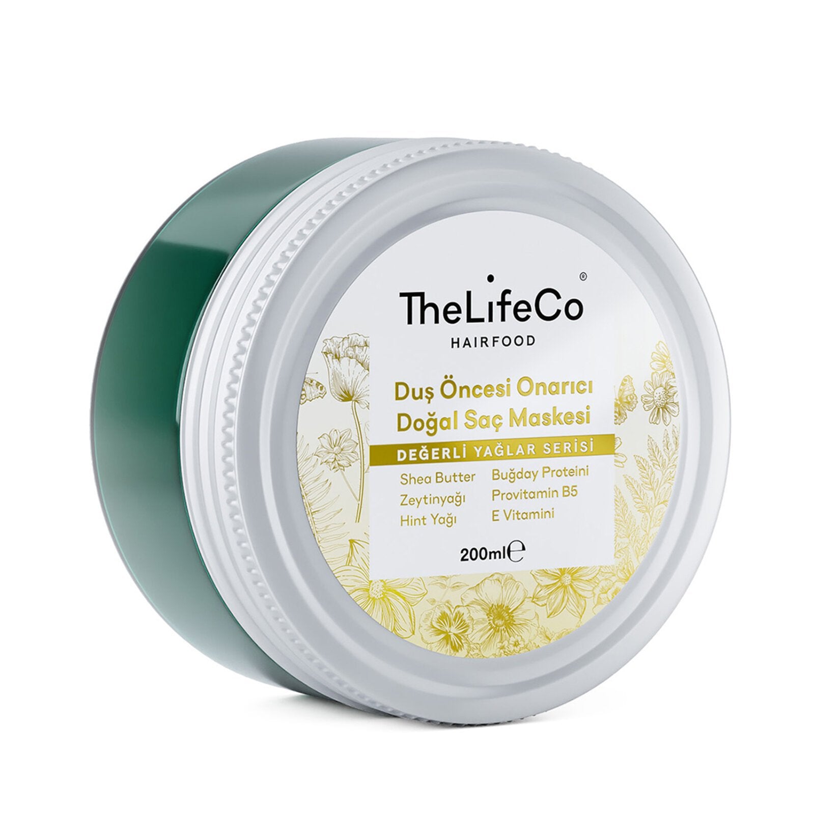 The Lifeco Hairfood Pre-Shower Natural Hair Mas.200ml