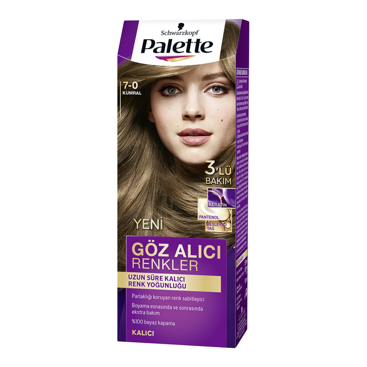 Palette Icc 7-0 Kumral Saç Boyası