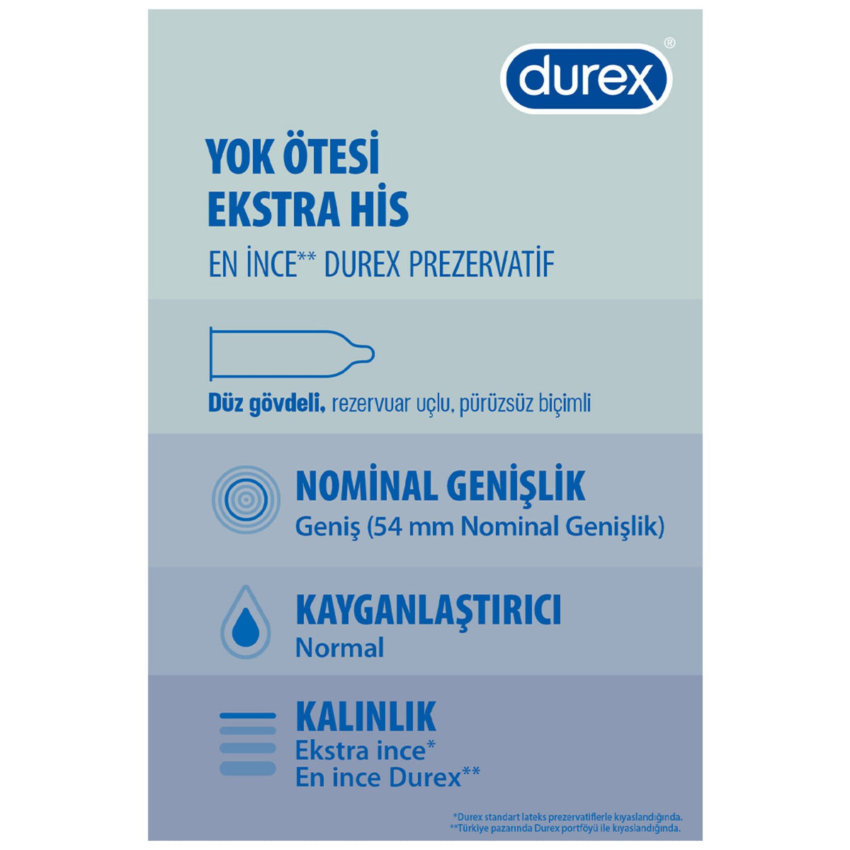 Durex Extra Sense 10 Pack Condoms