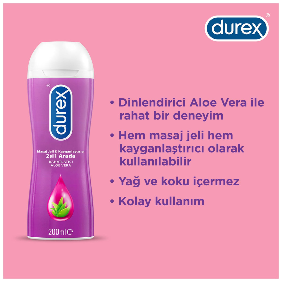 Durex Play Massage Gel 200 Ml