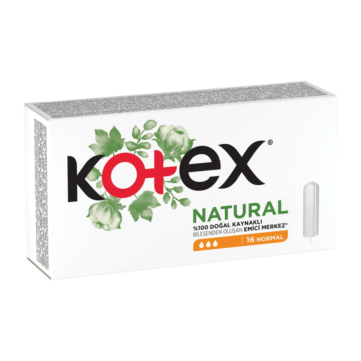 Kotex Natural Tampon Normal 16 Pcs