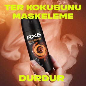 Axe Dark Temptation Men's Spray Deodorant 150 Ml