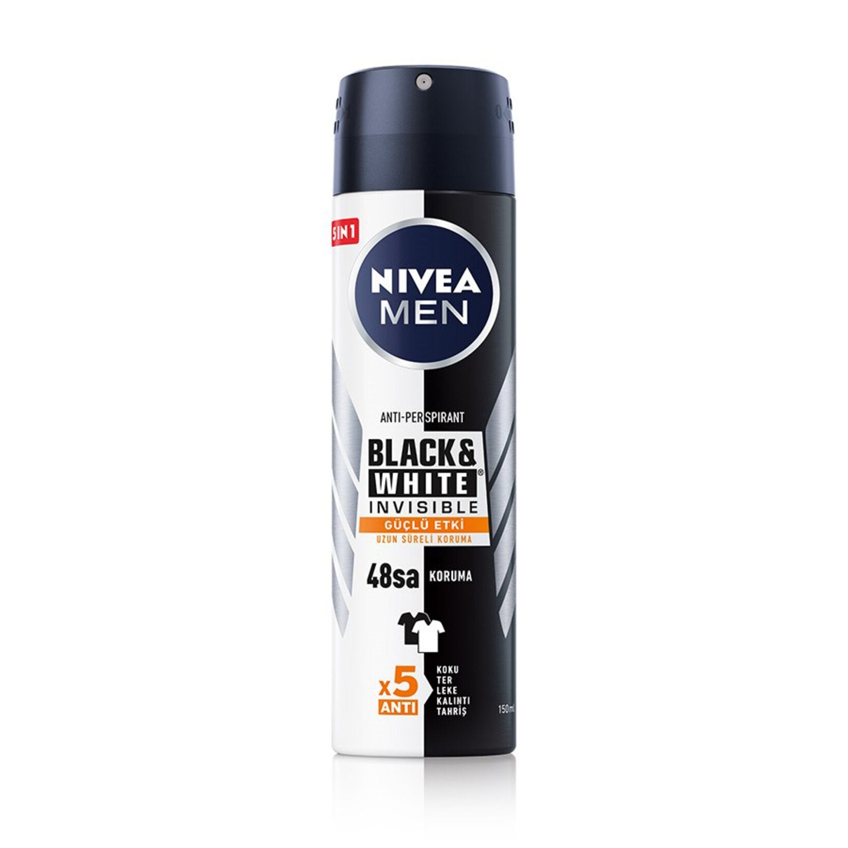 Nivea Black&amp;White Ultimate Impact Men's Spray 150 Ml