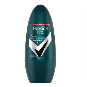 Rexona Men Invisible Black + White 72Sa Roll On 50 Ml