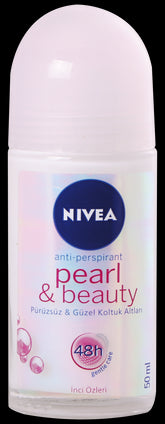 Nivea Pearl & Beauty Roll-On Deodorant 50Ml Kadın