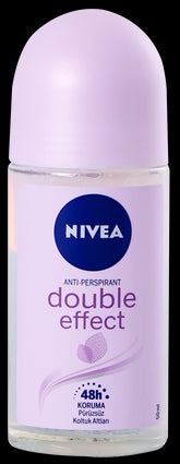 Nivea Double Effect Mor Düşler Roll-On Deodorant 50Ml Kadın