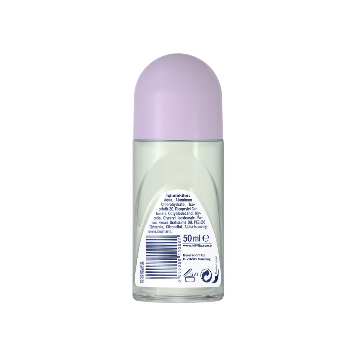 Nivea Double Effect Mor Düşler Roll-On Deodorant 50Ml Kadın