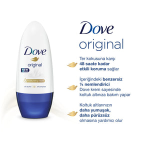 Dove Deodorant Roll On Original  50 Ml