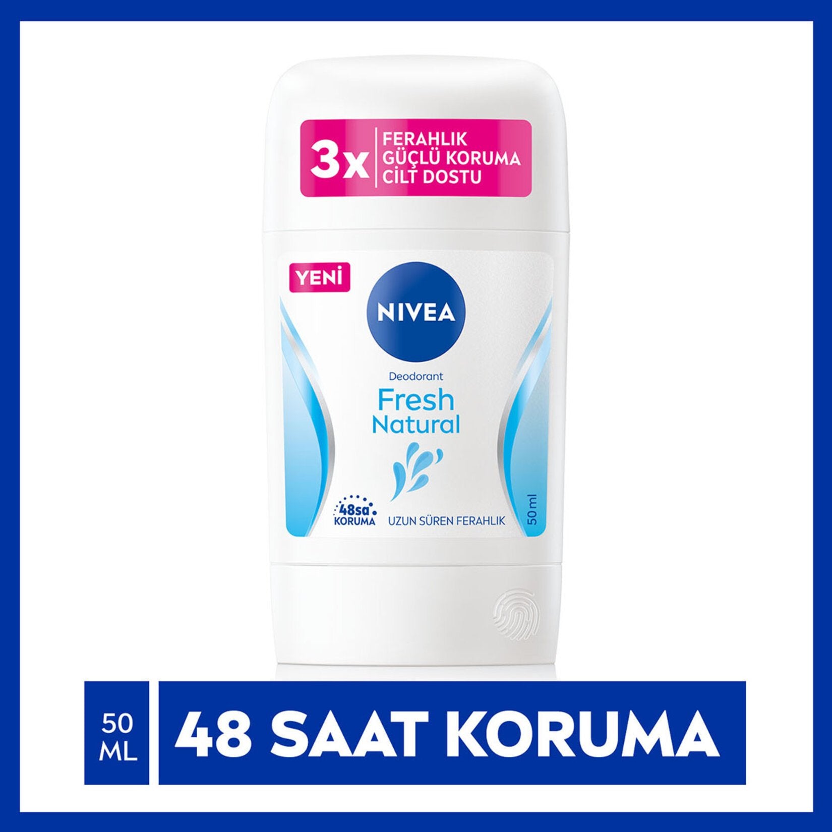 Nivea Fresh Natural Stick Anti-Perspirant 50Ml