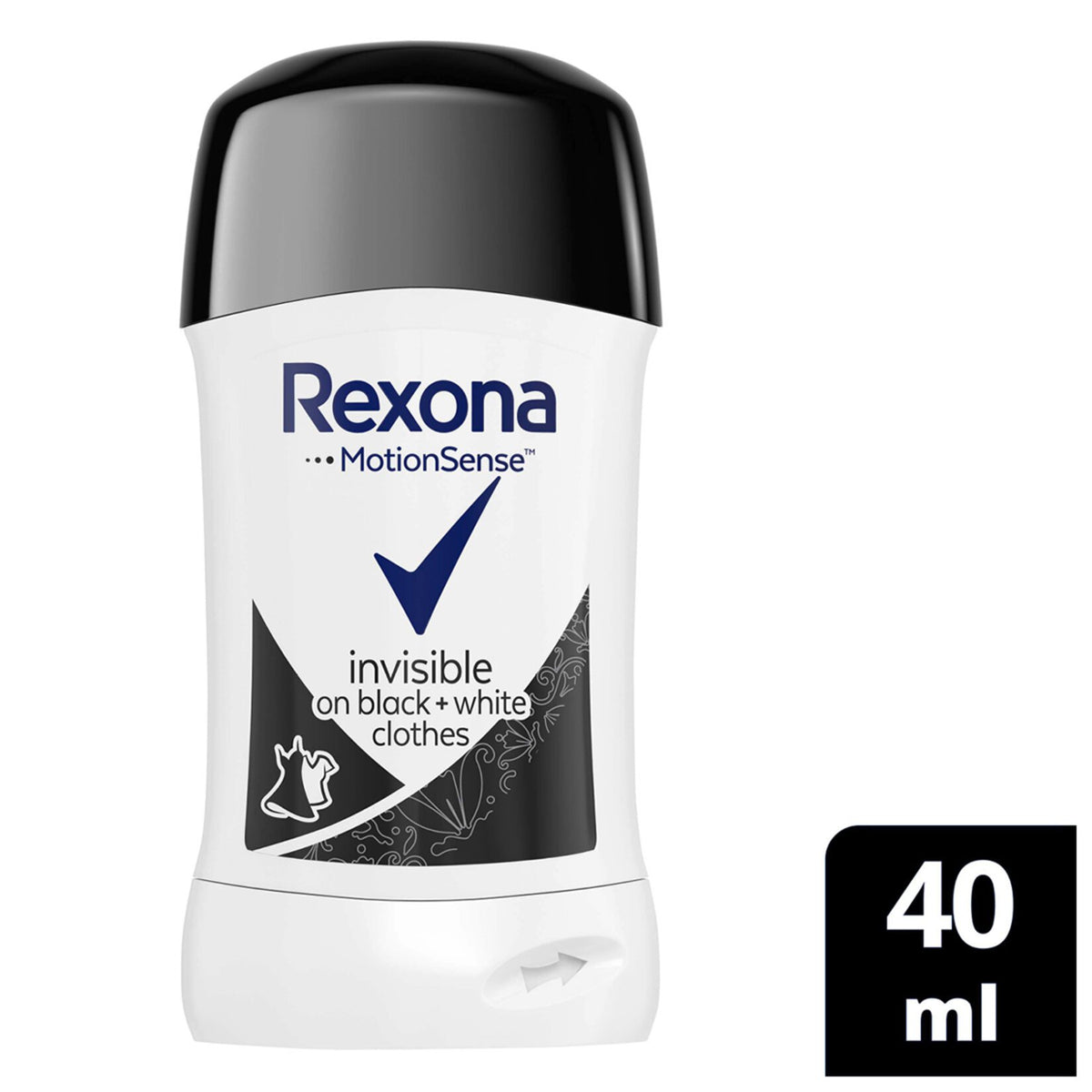 Rexona Women Invisible Black&amp;white Stick 40 Ml