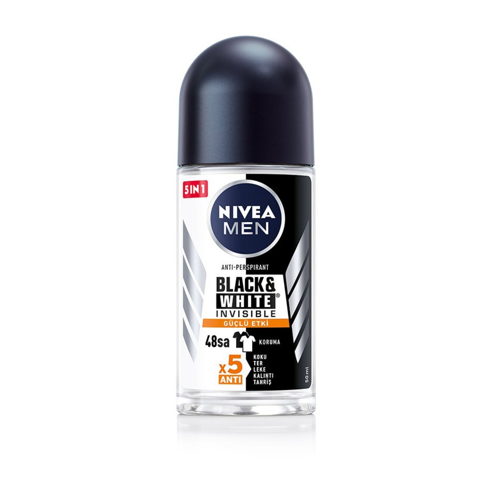 Nivea Black&White Ultimate Impact Erkek Roll-on 50 Ml