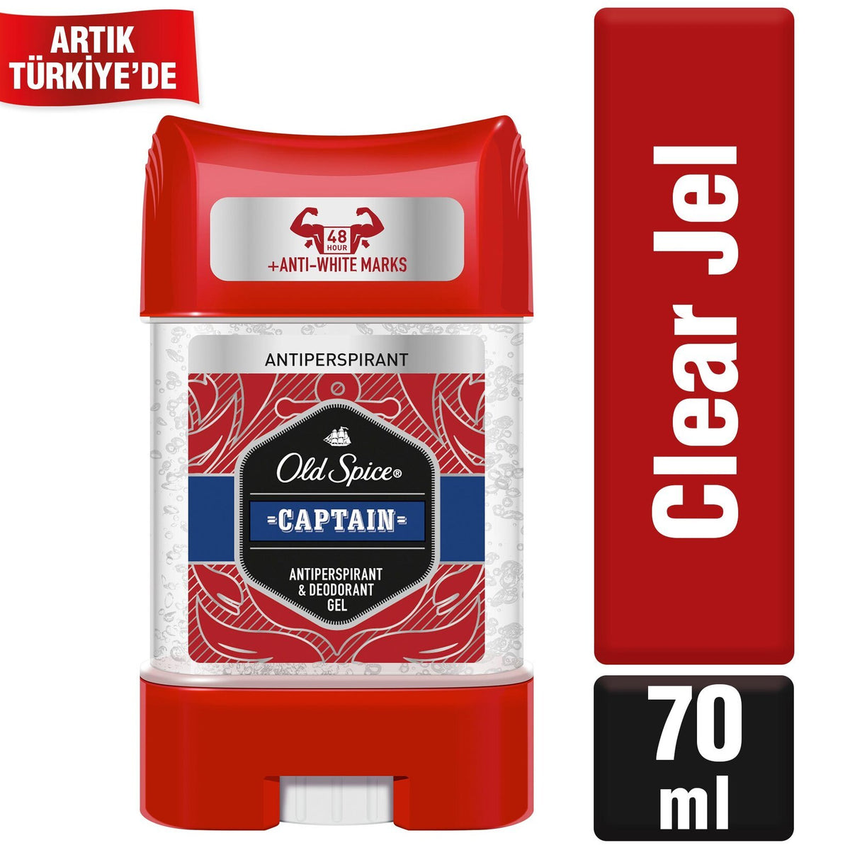 Old Spice Captain Clear Gel 70 ml