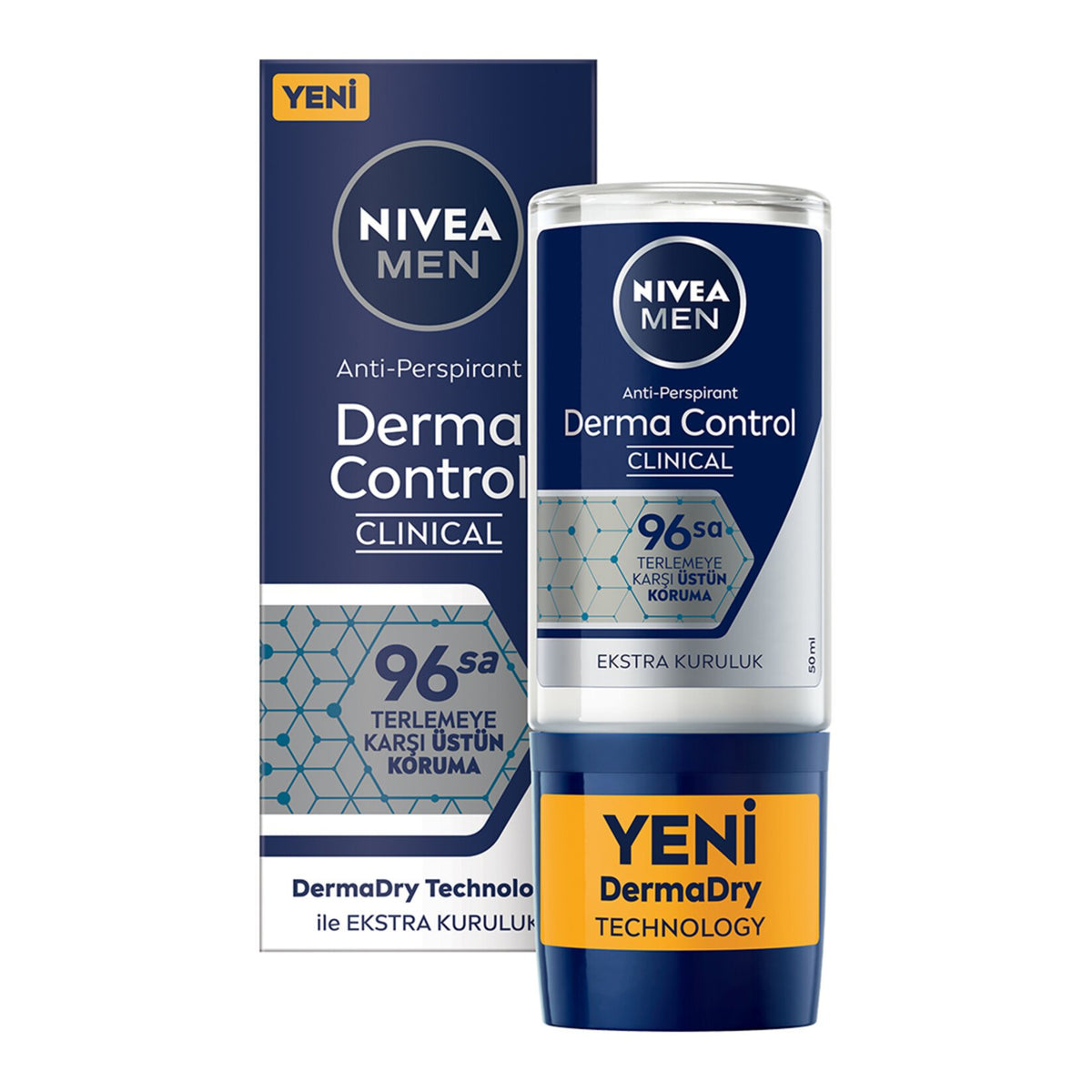 Nivea Derma Control Clınıcal Erkek Roll-on 50 Ml