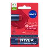 Nivea Lip Care Caring Beauty Red 5Ml