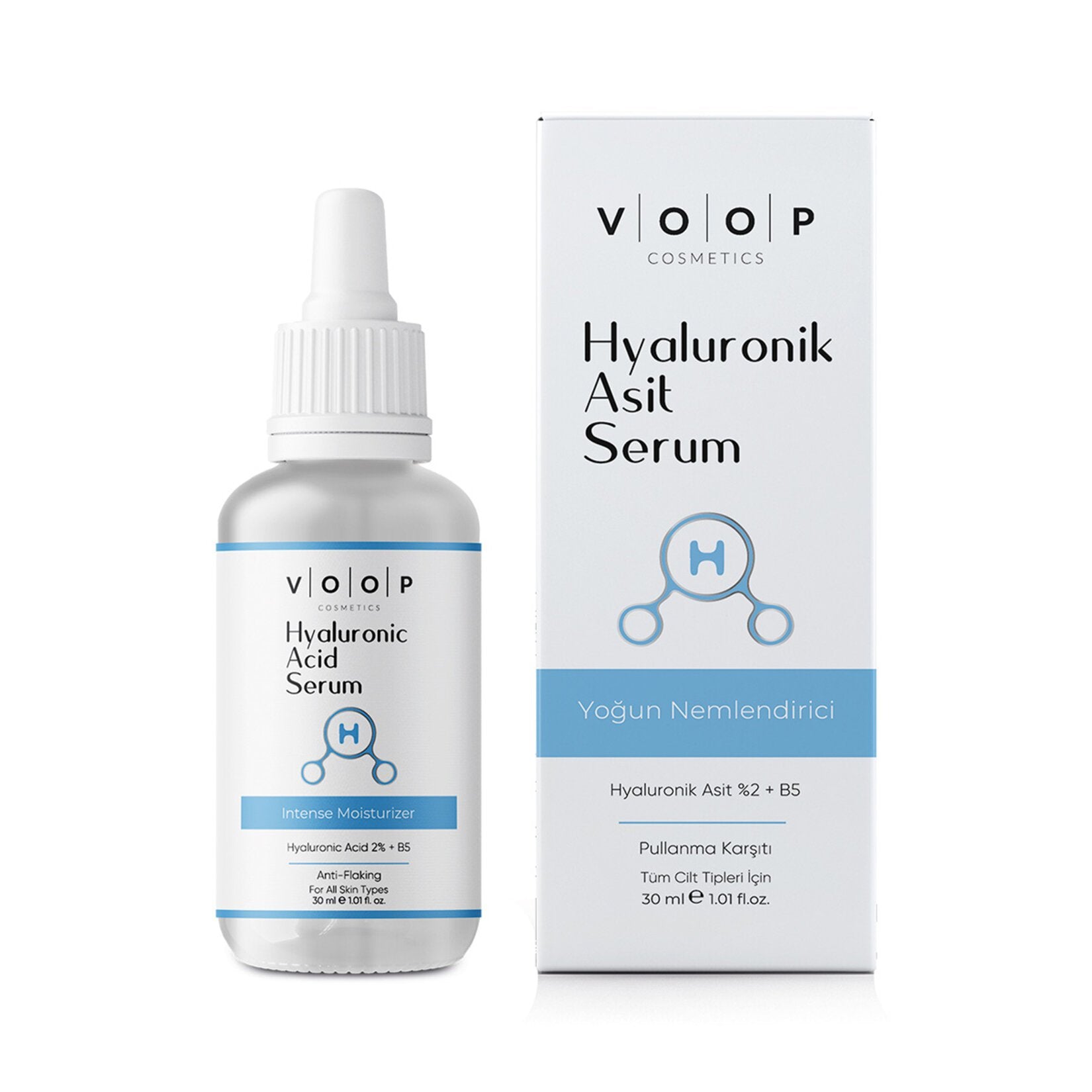 Voop Hyaluronic Acid Serum + B5 30 Ml