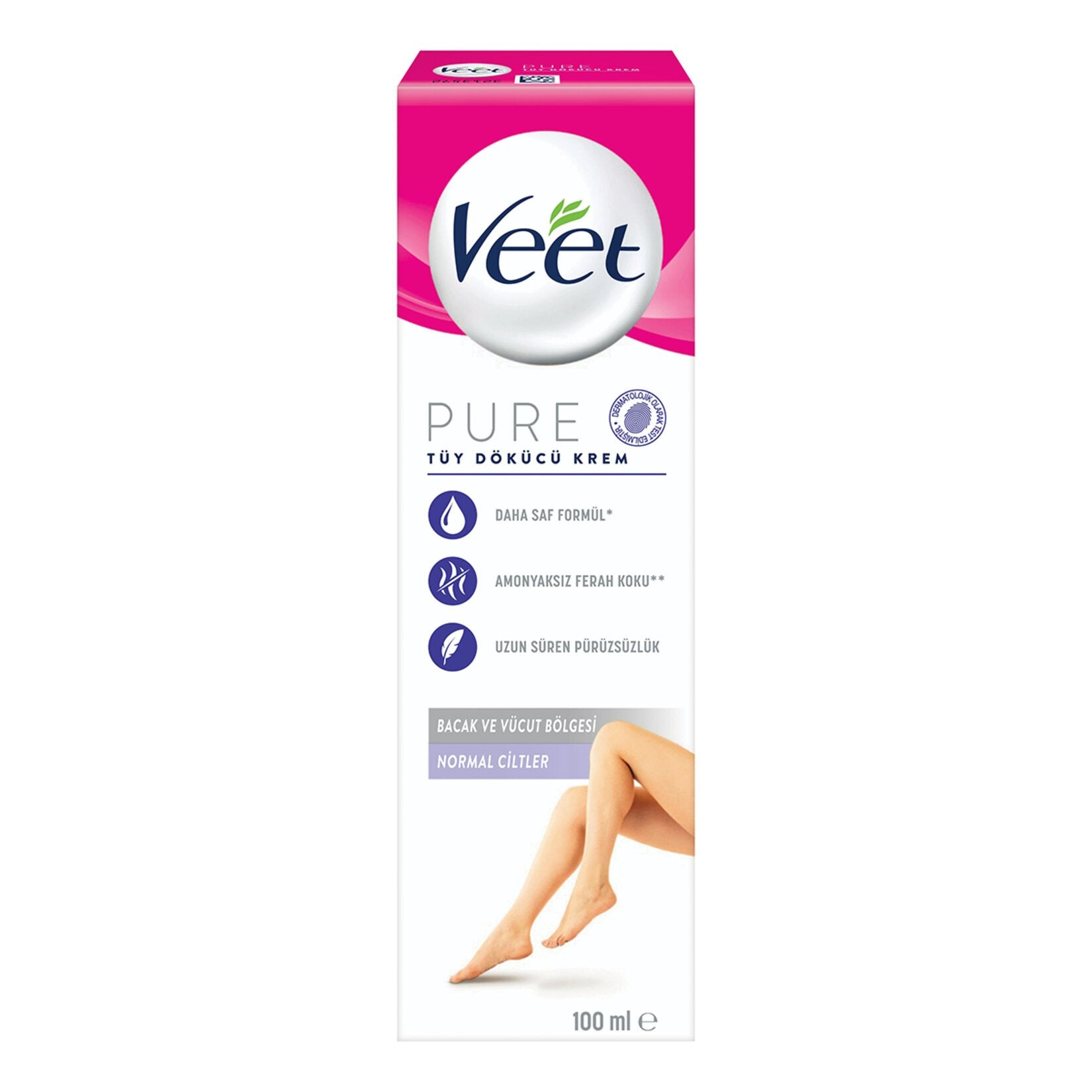 Veet Pure Hair Removal Cream 100 Ml