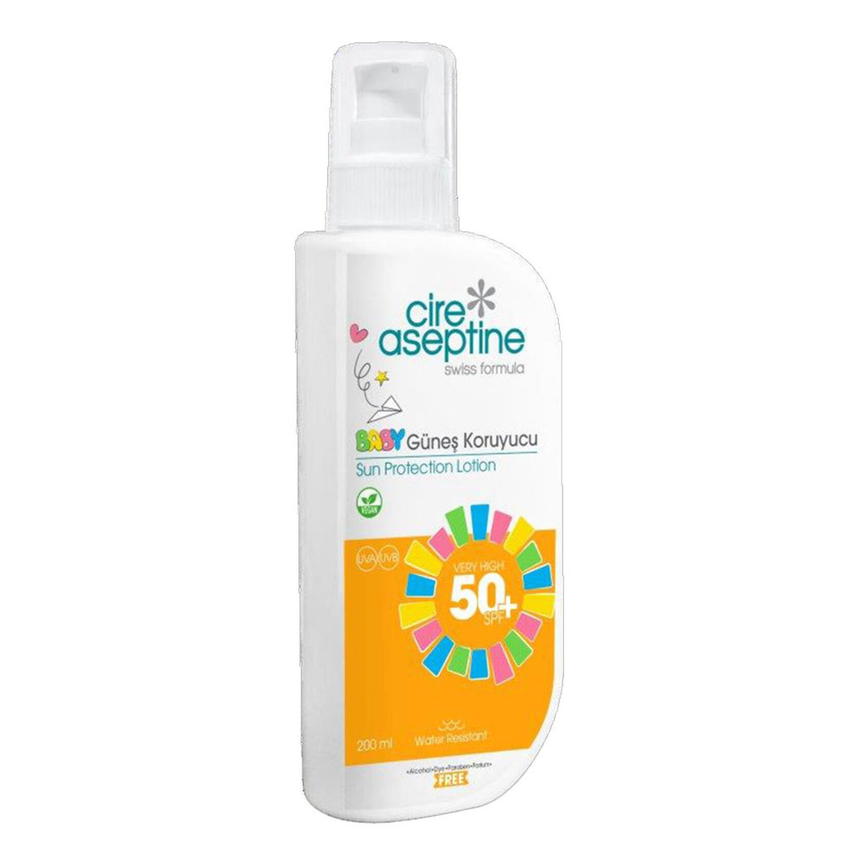 Cireaseptine Güneş Kremi Spf 50+ Baby 200 Ml