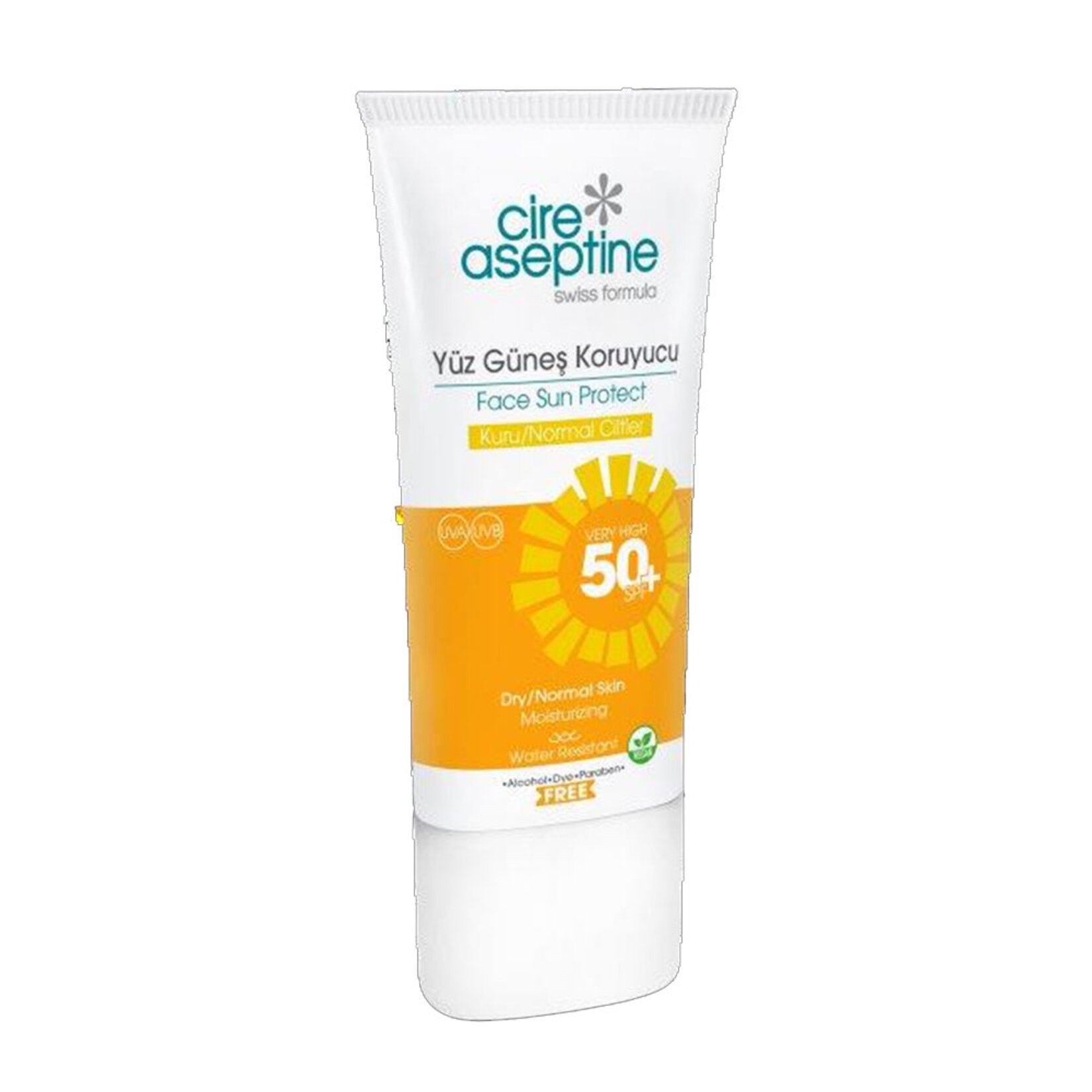 Cire Aseptine Sun Cream Spf 50+ Face Protection 50Ml