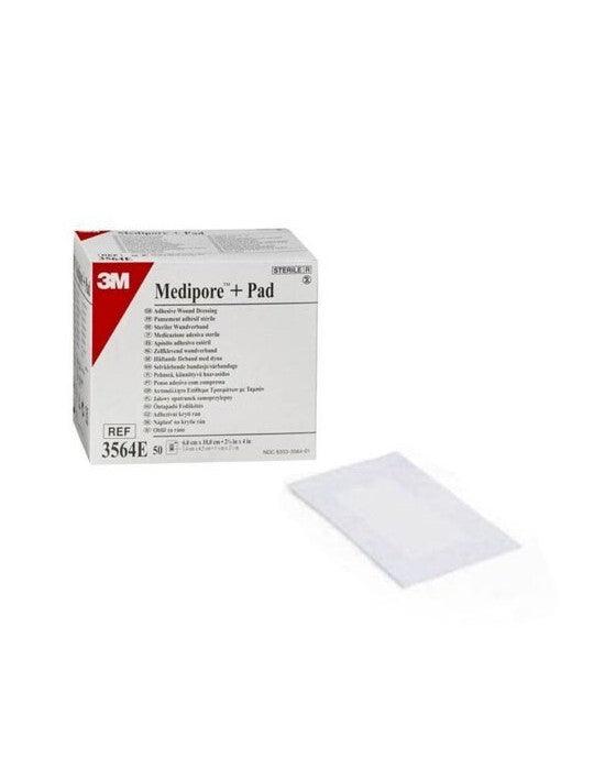 3M 3564E Medipore+Pad Pansuman Örtüsü 6Cmx10Cm - Güç Takviyesi