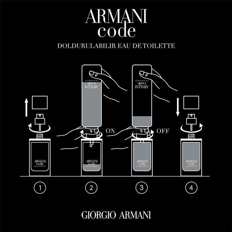 Giorgio Armani New Code EDT 120ML Men's Perfume