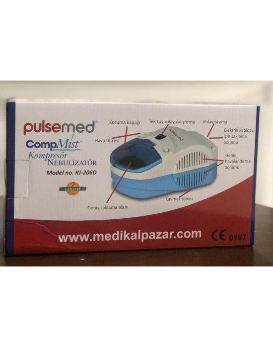 Pulsemed Comp Mist Kompresörlü Nebulizatör Rj-206D - Güç Takviyesi