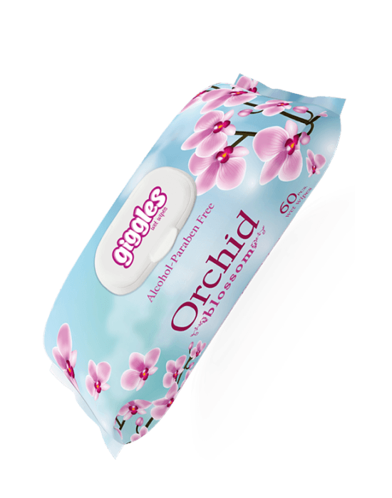 Giggles Islak Mendil Orchid Orkide 60 Li - Güç Takviyesi