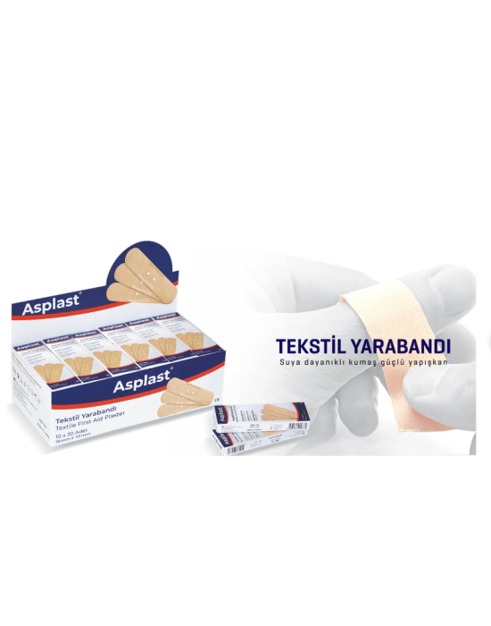 Asplast Tekstil Yarabandi 10 Lu Kutu - Güç Takviyesi