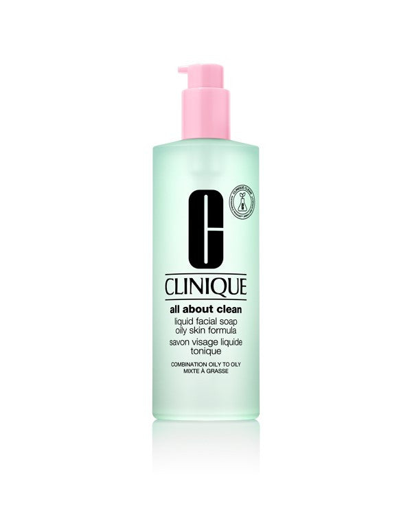 Clinique All About Clean Likit Yüz Temizleme Jeli 400ML Karma-Yağlı Ciltler