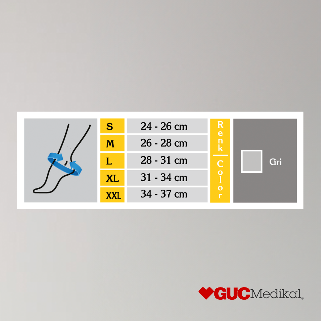 Thermocy Ayak Bilekliği (LİGAMENT DESTEKLİ)